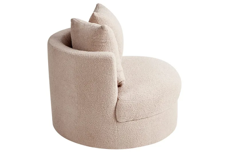Lenestol Dalby Beige - Beige - Møbler - Stoler & lenestoler - Lenestoler - Lenestoler uten armlene