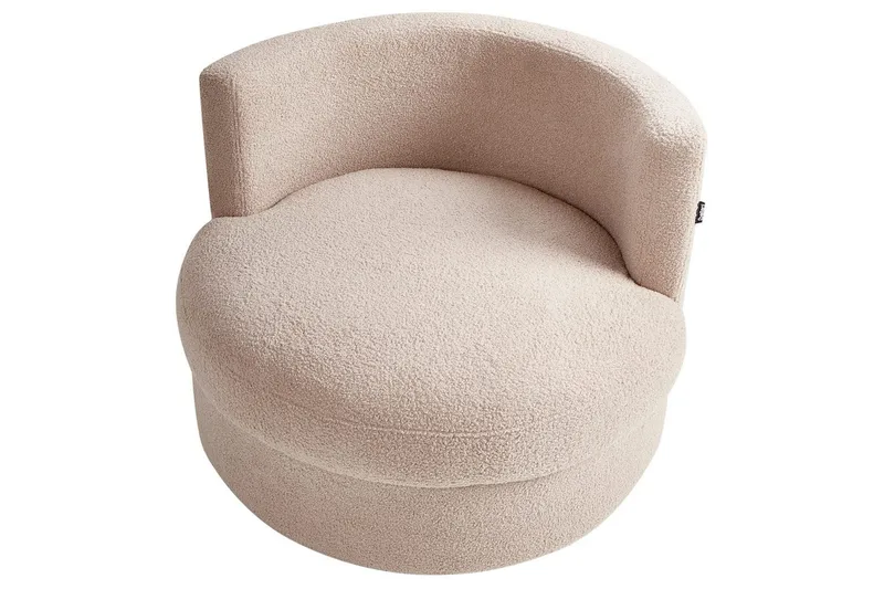 Lenestol Dalby Beige - Beige - Møbler - Stoler & lenestoler - Lenestoler - Lenestoler uten armlene