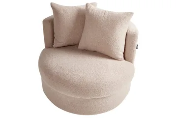Lenestol Dalby Beige - Beige - Møbler - Stoler & lenestoler - Lenestoler - Lenestoler uten armlene