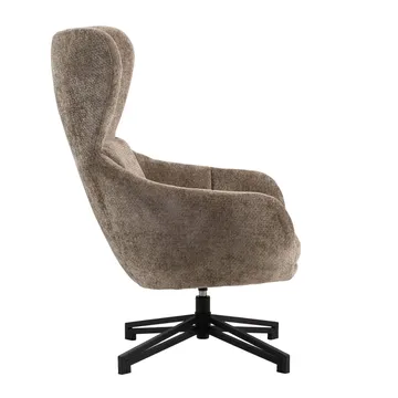 Lenestol HOME4YOU Lionel 158x40xh75 cm, cappuccino - beige - Møbler - Stoler & lenestoler - Lenestoler