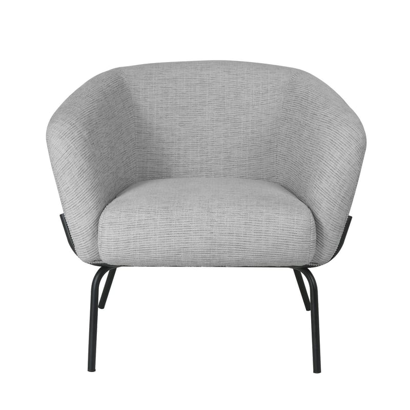 Lenestol HOME4YOU Micky 120x40xh75 cm, melamin med eikebark - Lysegrå - Møbler - Stoler & lenestoler - Lenestoler - Klubblenestol