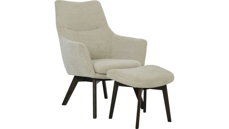 Lenestol NFG Loke med pall creme, krem