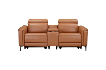 Lund Liggestol - Brun - Møbler - Sofaer - Reclinersofaer - 2 seters kinosofa & reclinersofa