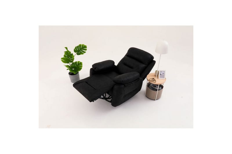 Navren Elektrisk reclinerstol - Svart - Møbler - Stoler & lenestoler - Lenestoler - Recliner & kinostol