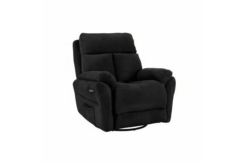Navren Elektrisk reclinerstol, Svart