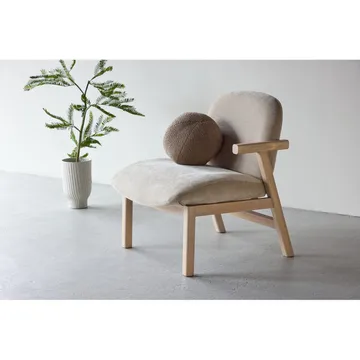 Rile Lenestol - Beige - Møbler - Stoler & lenestoler - Lenestoler