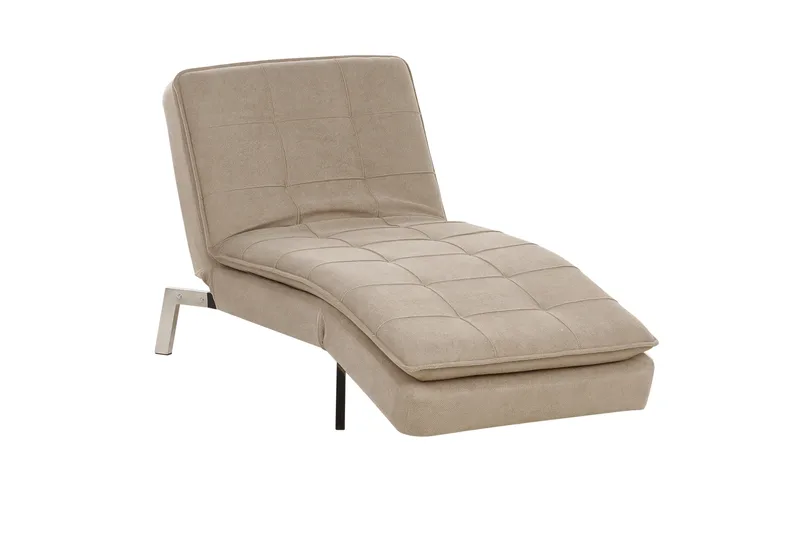 Schäslongfåtölj Beige