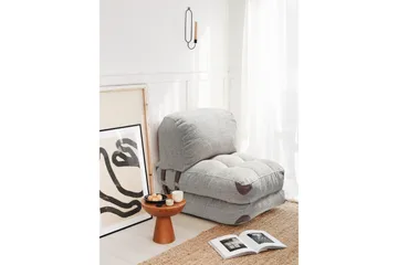 Fold Teddy Sovesofa Grå - Grå - Møbler - Stoler & lenestoler - Lenestoler - Sovestol