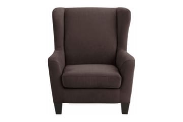 Silfa Lenestol Microfiber - Brun - Møbler - Stoler & lenestoler - Lenestoler - Ørelappstol