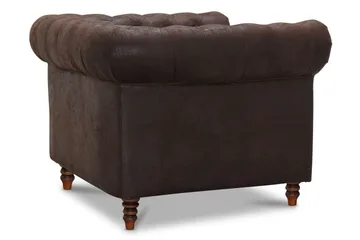 Cambridge Lenestol - Stoff vintage brun - Møbler - Stoler & lenestoler - Lenestoler - Lenestol skinn