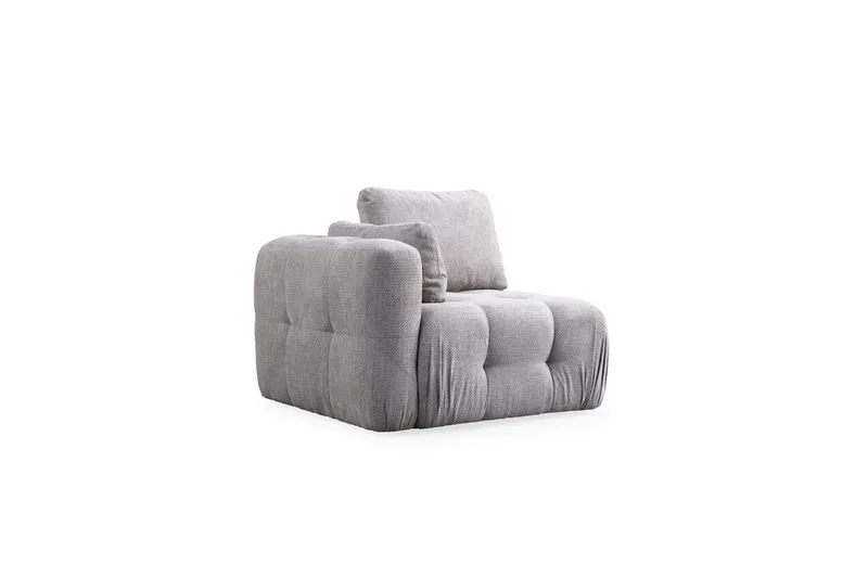 Yvara Vänstermodul 100 cm, Lysegrå