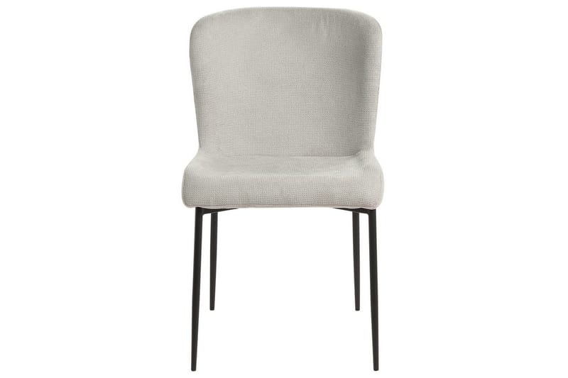 Matsalsstol Beliani Ada set om 2 Light grey - Møbler - Stoler & lenestoler - Spisestuestoler & kjøkkenstoler