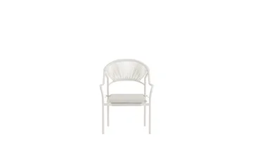 Paros spisestol utendørs - Beige - Møbler - Stoler & lenestoler - Karmstoler