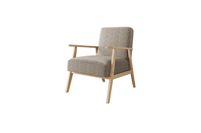 Retro Lenestol, Beige
