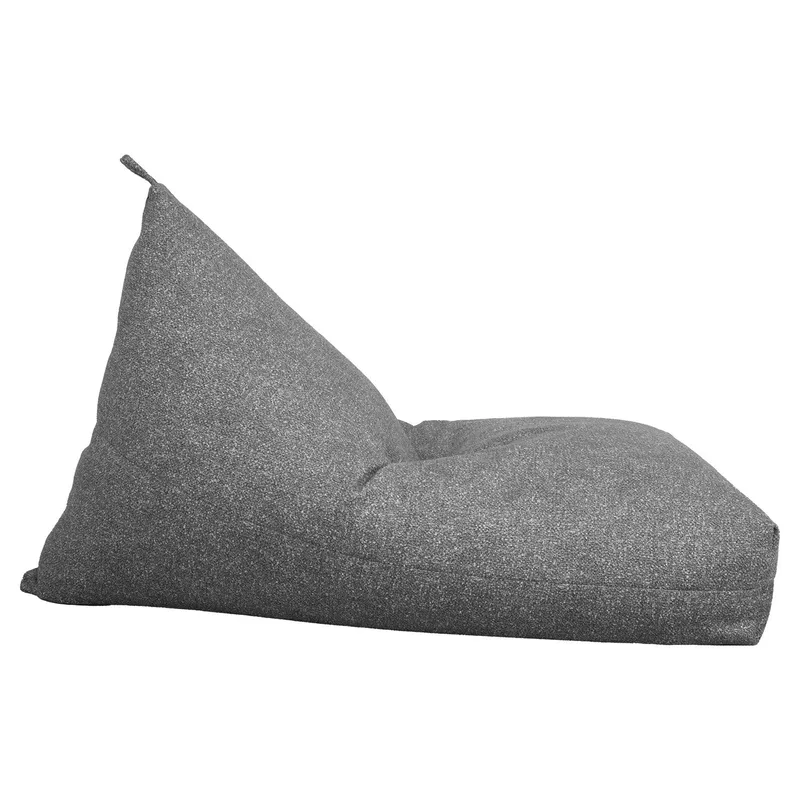 Sakkose Eldros 130x80x20/70 cm - grå - Møbler - Stoler & lenestoler - Sittesekk & sakkosekk