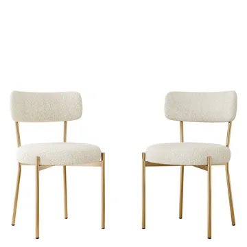 Salvenn Spisestol 2-pakning - Beige - Møbler - Stoler & lenestoler - Spisestuestoler & kjøkkenstoler