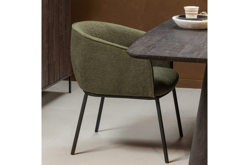 Spisestol Leon - Forest Green - Møbler - Stoler & lenestoler - Karmstoler