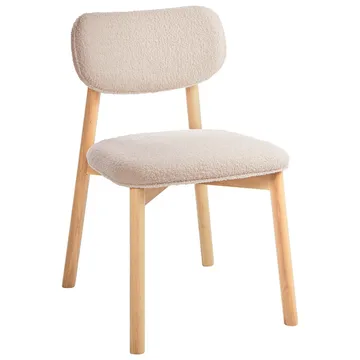 Spisestol Mills 2-pakning - Brun, Beige - Møbler - Stoler & lenestoler - Spisestuestoler & kjøkkenstoler