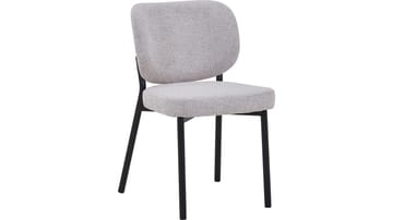 Spisestol NFG Vivo 2-pakning grå/beige - grå/beige - Møbler - Stoler & lenestoler - Spisestuestoler & kjøkkenstoler