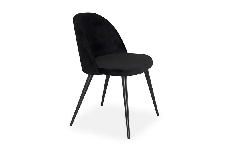 Velvet Fløyelsstol Fløyel, Svart