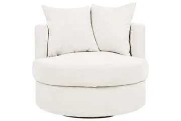 Svingbar lenestol Dalby - Beige - Møbler - Stoler & lenestoler - Lenestoler