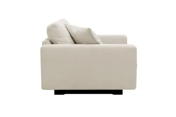 Valencia ekstra dyp lenestol i chenille - Beige - Møbler - Stoler & lenestoler - Lenestoler