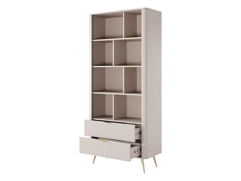 Forba Bokhylle 194 cm - hvit - Oppbevaring - Hyller - Bokhylle