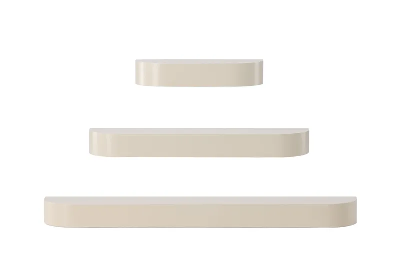Glow Vegghylle 135 cm, Beige