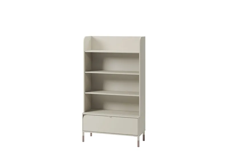 Monfort Bokhylle 89x40 cm, Beige