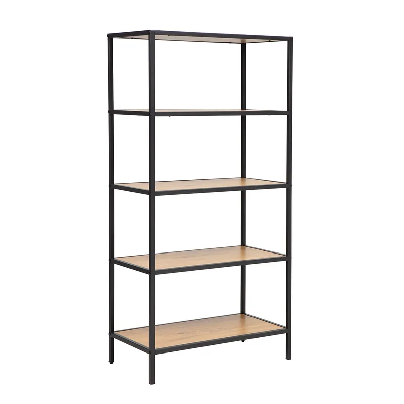 Shelf HOME4YOU, ask/svart