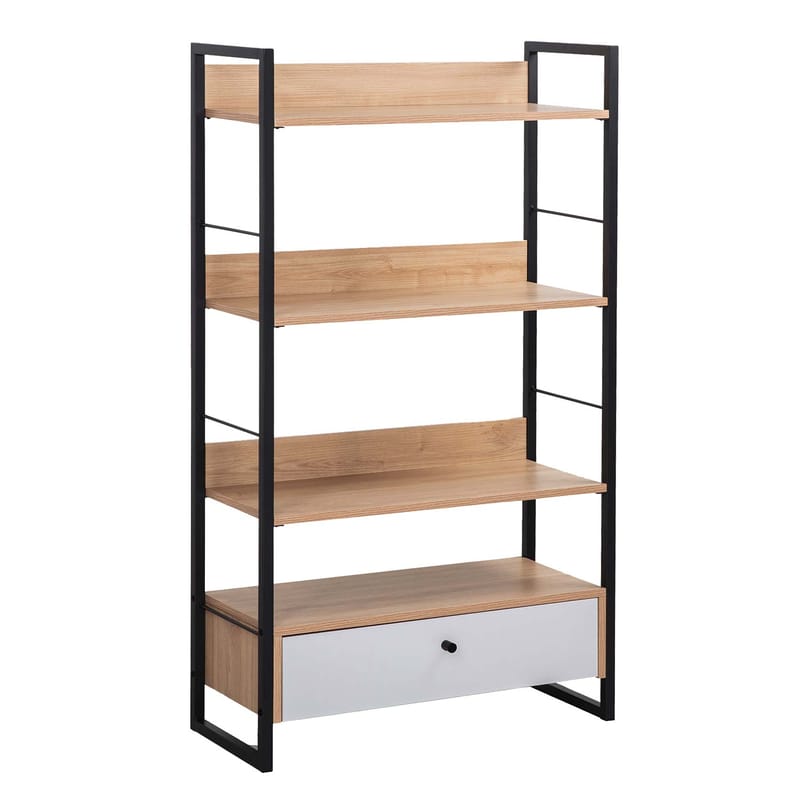 Shelf HOME4YOU, eik/hvit