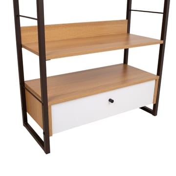 Shelf HOME4YOU - eik/hvit - Oppbevaring - Hyller - Hylleplan & hyllekonsoll
