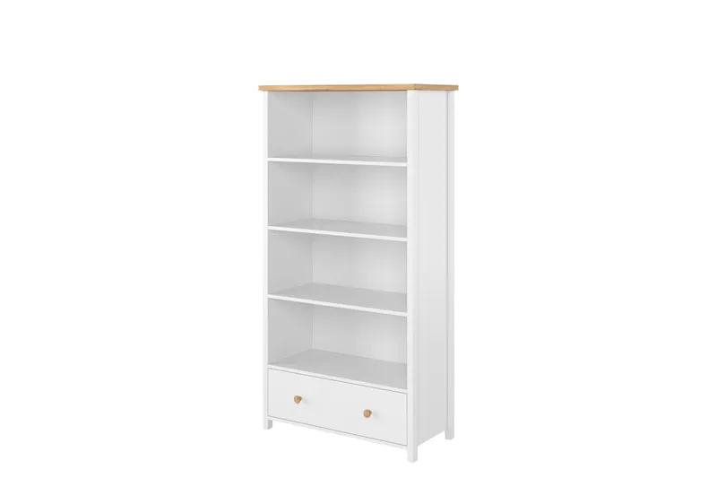 Storys Bokhylle 85x42 cm, Svart