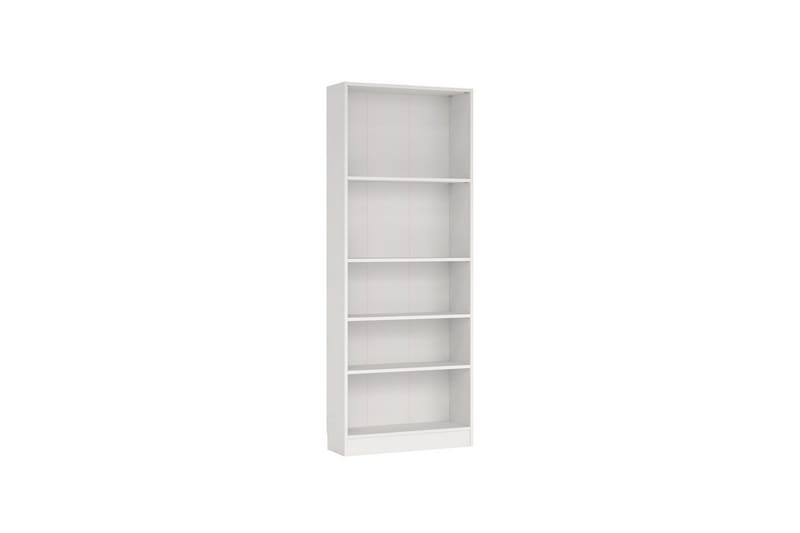 Trysil Bokhylle 79 cm - Hvit - Oppbevaring - Hyller - Bokhylle