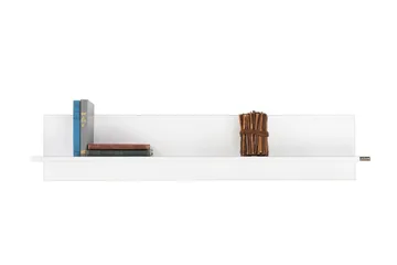 Wall Shelf Hvit høyglans - Hvit - Oppbevaring - Hyller - Vegghylle