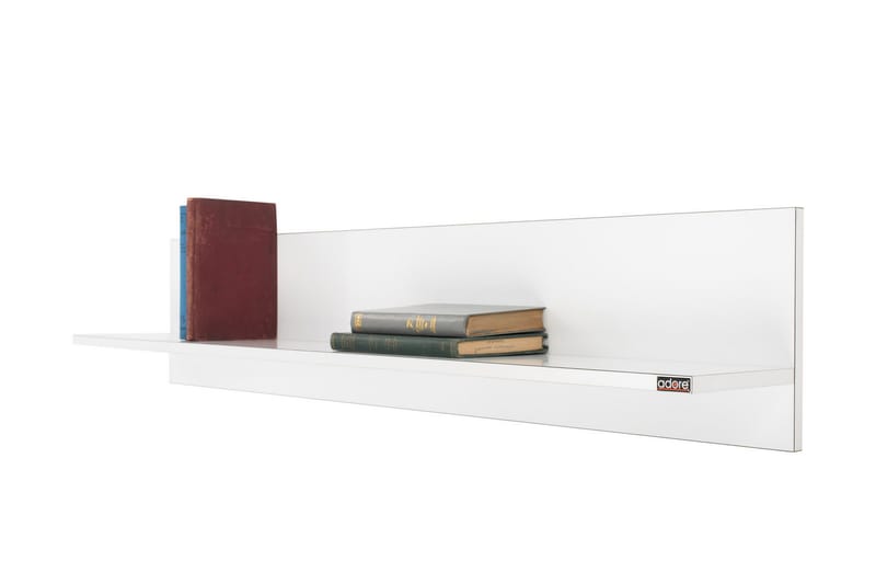 Wall Shelf Hvit høyglans - Hvit - Oppbevaring - Hyller - Vegghylle