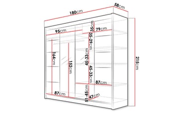 Canderbury Garderobe - Oppbevaring - Klesoppbevaring - Garderober & garderobesystem