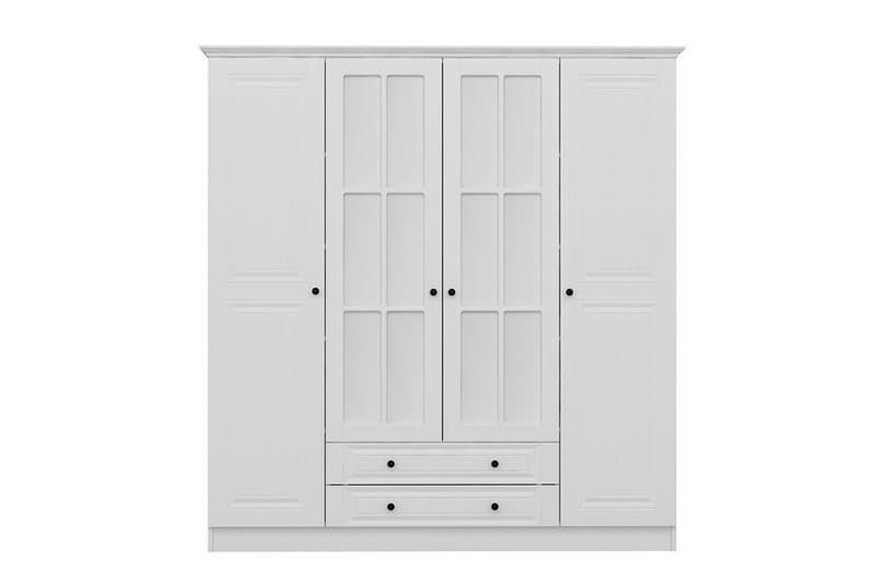 Fruitland Garderobe 180 cm - Hvit - Oppbevaring - Klesoppbevaring - Garderober & garderobesystem
