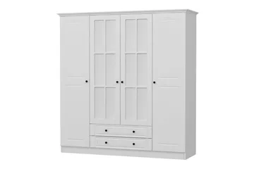 Fruitland Garderobe 180 cm - Hvit - Oppbevaring - Klesoppbevaring - Garderober & garderobesystem