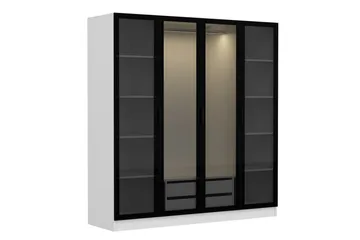 Fruitland Garderobe 180 cm - Hvit - Oppbevaring - Klesoppbevaring - Garderober & garderobesystem