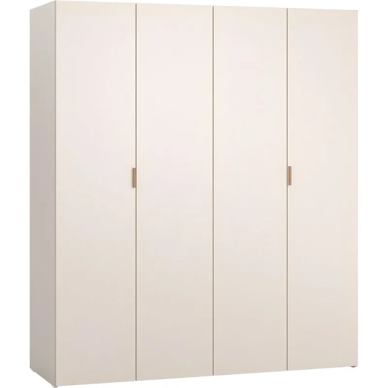 Garderobe 4 You Fresh 4 Dører, Eik, 206 cm