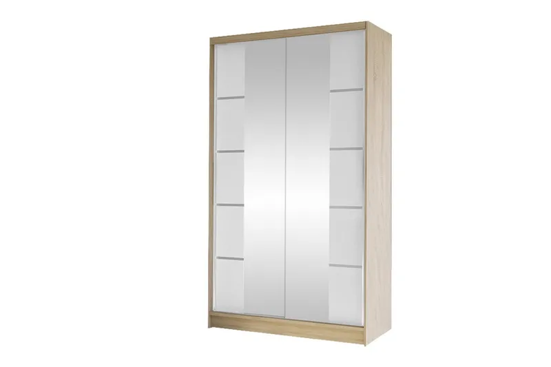 Glenmore Garderob m. Spegel White