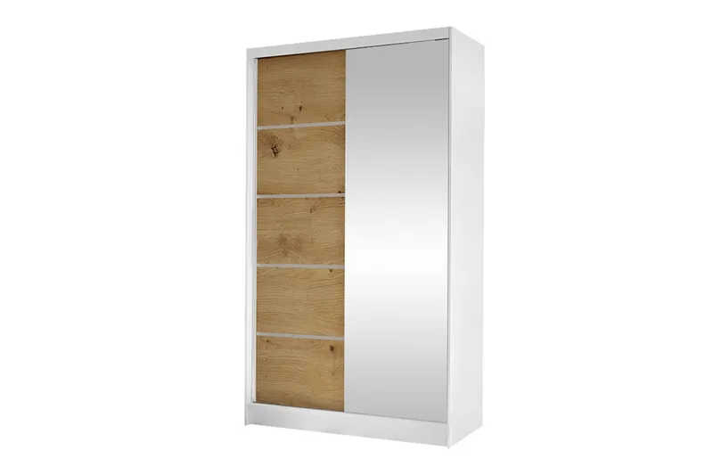 Glenmore Garderob m. Spegel White