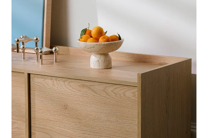 Bellia Skjenk 200x38 cm - Brun - Oppbevaring - Oppbevaringsmøbler - Sideboard & skjenker
