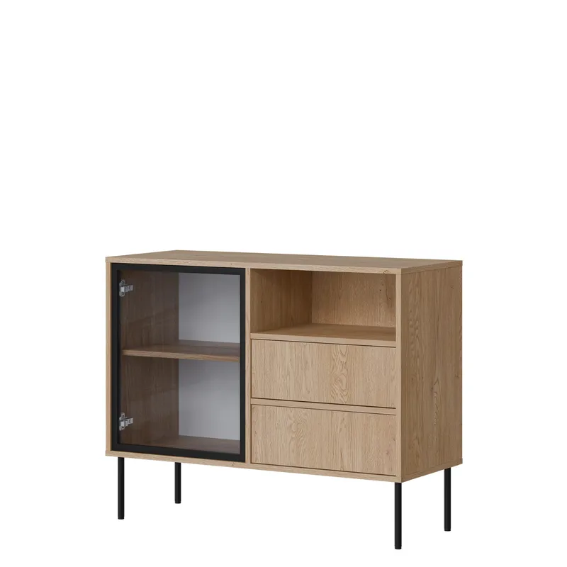 Claven skjenk 100 cm, brun