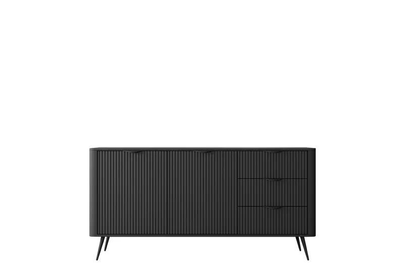 Forba Kommode 164 cm, Svart