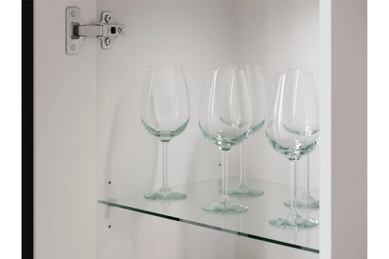 Gammel Skjenk 150x40 cm - Hvit - Oppbevaring - Oppbevaringsmøbler - Sideboard & skjenker