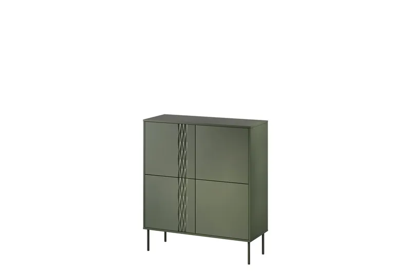 Akiko Kommode 100 cm, Grønn