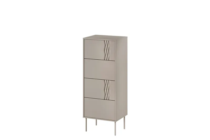 Akiko Kommode 50 cm, Beige