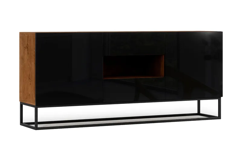 Aneja Kommode 180 cm, Svart